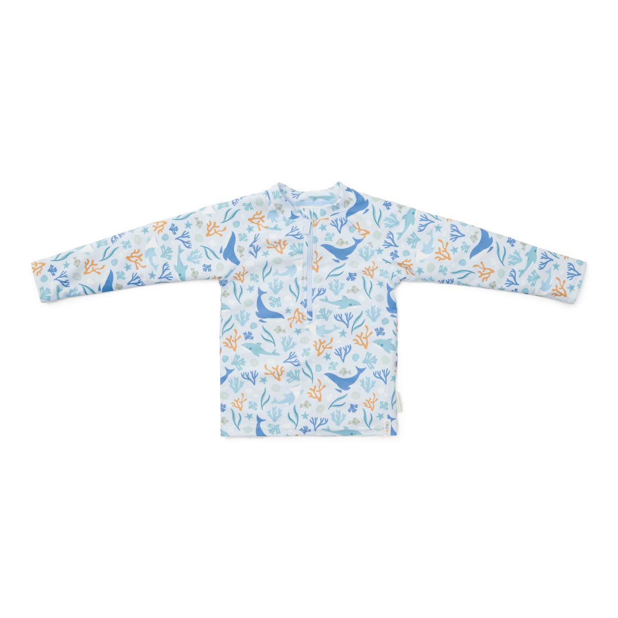 Swim shirt Little Dutch coral sea