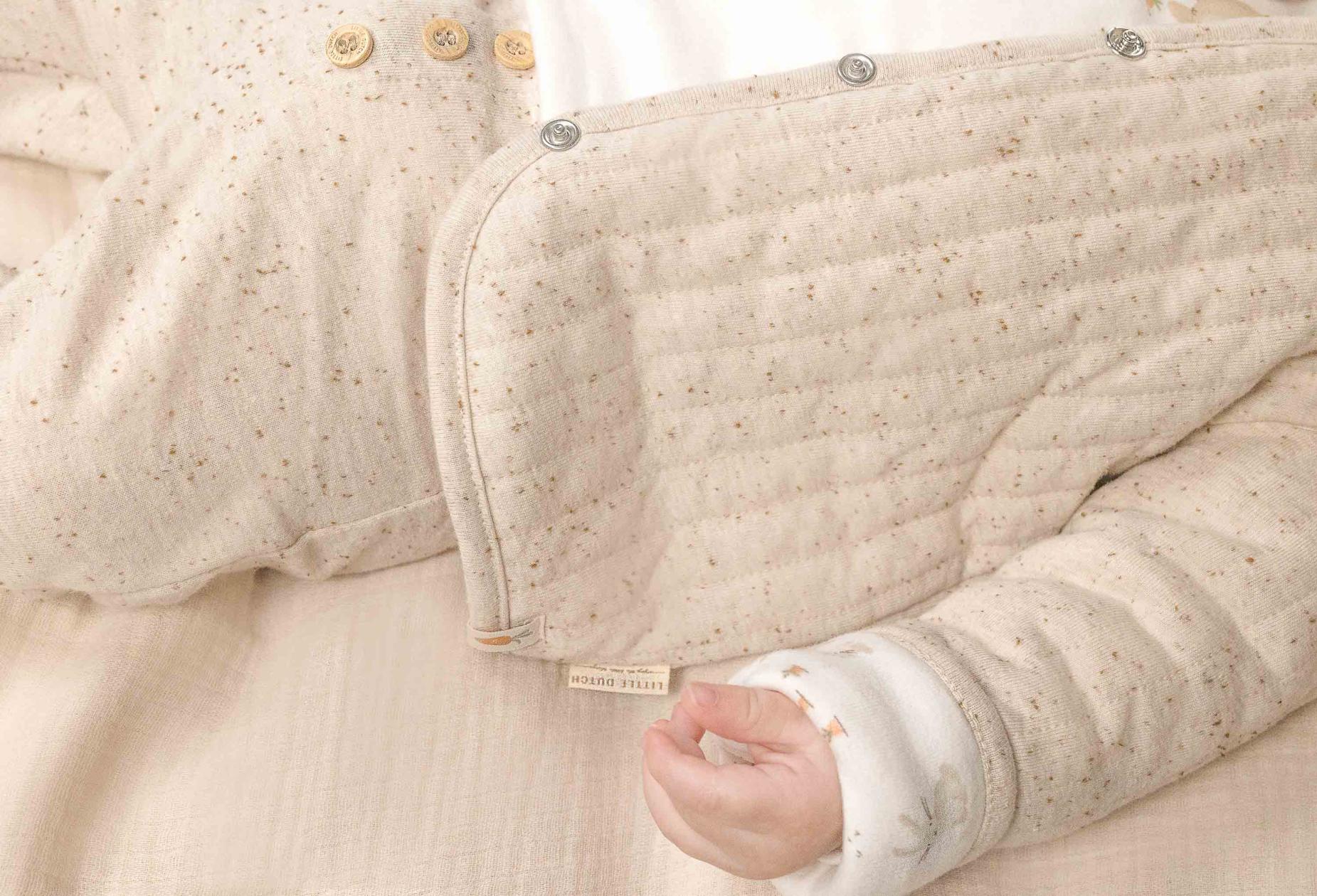 Reversible cardigan Little Dutch baby bunny