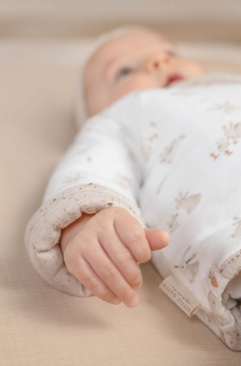 Reversible cardigan Little Dutch baby bunny