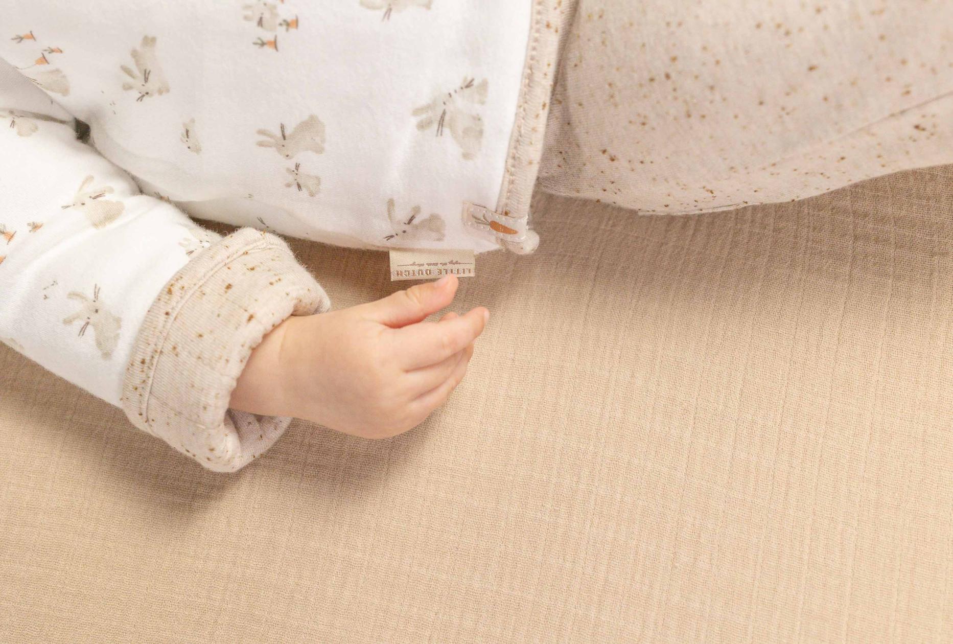 Reversible cardigan Little Dutch baby bunny